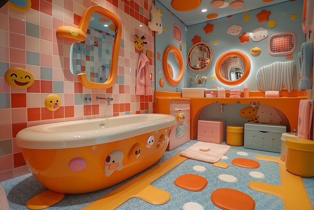 Innovation en salle de bain : l’émergence des salles de bain pour enfants et leur impact